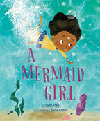 Front cover of the book: A Mermaid Girl