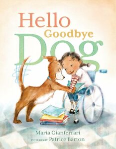 Front cover of the book: Hello Goodbye Dog