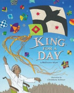 Front cover of the book: King for a Day