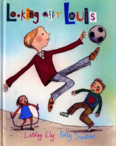 Front cover of the book: Looking After Louis