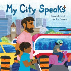 Front cover of the book: My City Speaks