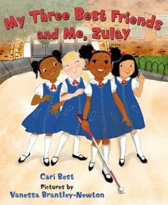 Front cover of the book: My Three Best Friends and Me, Zulay
