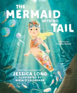 Front cover of the book: The Mermaid with No Tail